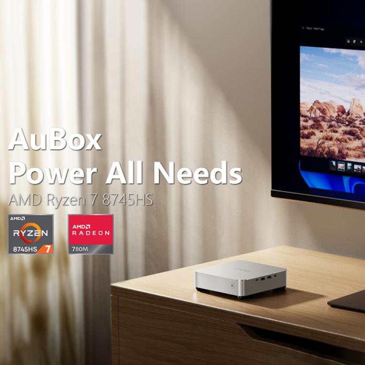 Mini PC CHUWI AUBox R7-8745 AMD Ryzen 7 8745HS 16 GB RAM 512 GB SSD Windows 11 (Enchufe UE)