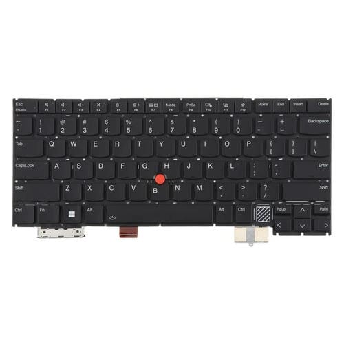 Teclado Retroiluminado Lenovo Thinkpad X1C X1 Carbon Gen12 Versão EUA (Preto)