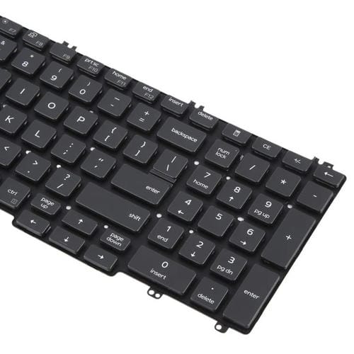 Backlit Keyboard Portable Dell Latitude 5500 5501 5511 5510 3500 3501 USA Version 0MMH7V (Black)