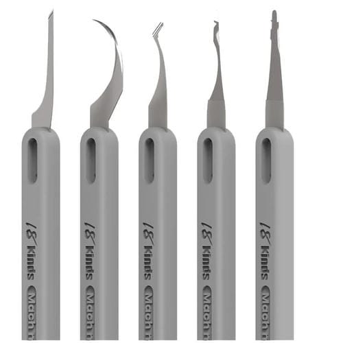 Ensemble de 18 lames Ma-Suit 5 en 1 polies à la main