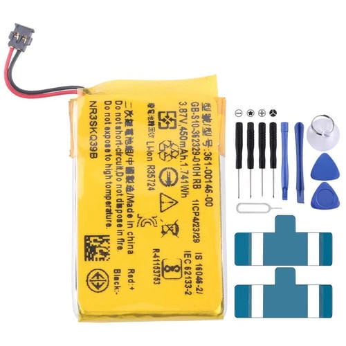 Batterie Garmin Marq2 Forerunner 955 Solar 361-00146-00 de 450 mAh