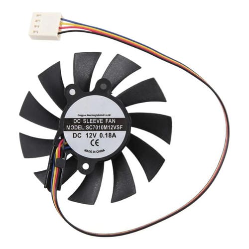 Cooling Fan 4-pin for SEEWO SC7010M12VSF DC12V 0.18A
