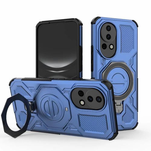 Funda magnética de TPU y PC para Huawei nova 12 5G J-20 (azul)