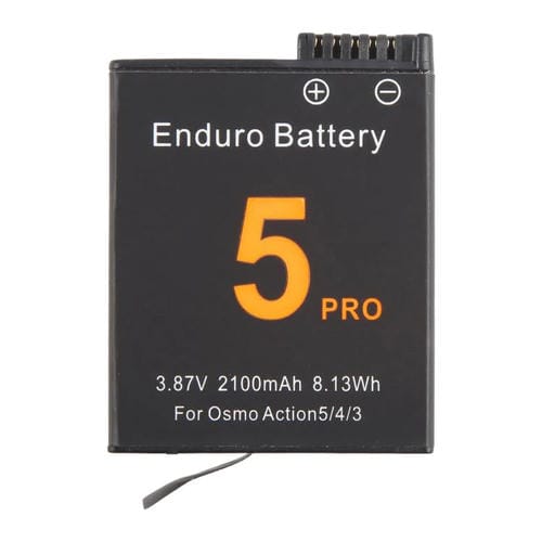 Batterie JH-ACT5 2100 mAh pour DJI Osmo Action 5 Pro/4/3