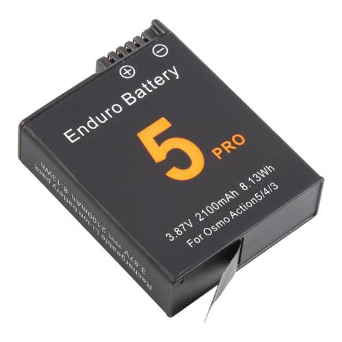 Batterie JH-ACT5 2100 mAh pour DJI Osmo Action 5 Pro/4/3