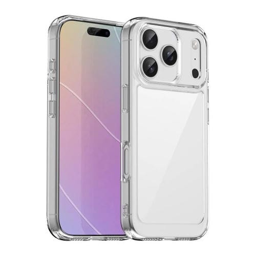 Funda de acrílico y TPU transparente para iPhone 17 Pro, serie colorida