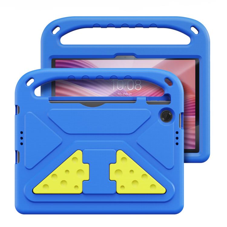 Para Lenovo Tab K10 2nd DUX DUCIS PUFF Series Estuche con soporte para tableta portátil EVA (azul)