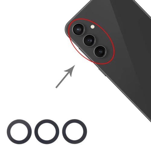 Rear Camera Lens Samsung Galaxy S23 FE SM-S711B 10 Units