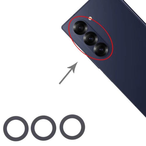 Rear Camera Lens Samsung Galaxy Z Fold6 SM-F956B (10 Units)
