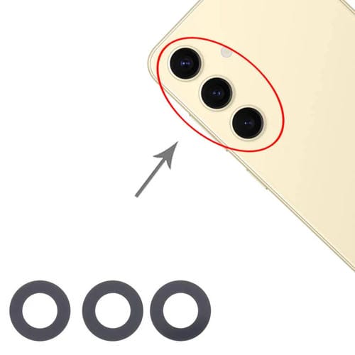 Rear Camera Lens Set Samsung Galaxy S24 SM-S921B (10 Units)