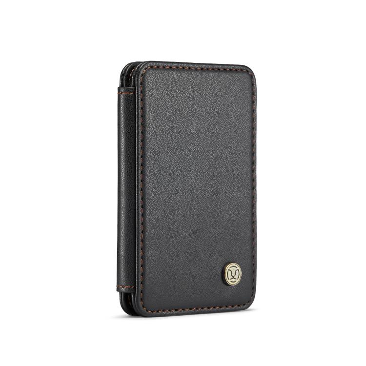JEEHOOD J05 - Bolsa para tarjetas magnéticas RFID de doble pliegue (negra)
