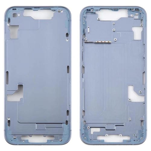 Bezel Plate of the Central Frame Apple iPhone 14 (Blue)