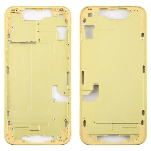 Bezel Plate of the Central Frame Apple iPhone 14 (Yellow)