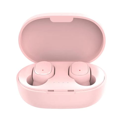 Auriculares Inalámbricos Bluetooth A6S Ipx4 A Prueba De Agua Con Estuche De Carga (Rosa)