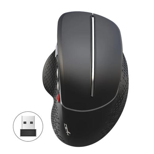Ratón vertical inalámbrico HXSJ T32 diseño ergonómico 2.4G
