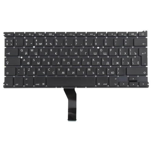 Apple MacBook Air 13 Pouces A1466 A1369 (2011-2015) Clavier Version Ru avec Retour Charriage Grand