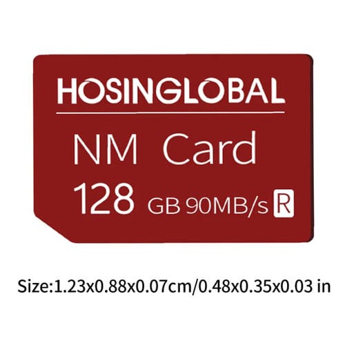 Tarjeta de memoria Hosinglobal NM 128GB 90MB/s