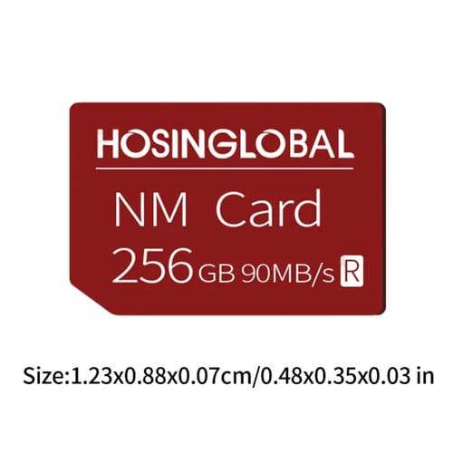 Tarjeta NM Hosinglobal 256GB 90MB/s