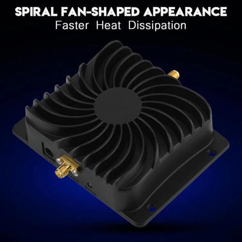 Amplificador de Señal WIFI Edup EP-AB003 8W 2,4 GHz con Antena para Enrutador Inalámbrico Enchufe Estadounidense