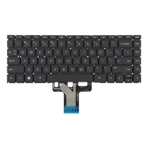 Teclado retroiluminado (negro) para HP Pavilion X360 14S-DK 14S-DP 14S-DQ 14S-CR 14s-CF 14-CE 14-CF 14S-DF/DK 14-CK 14-CD 14-CM 14S-DR 14S-fr (versión estadounidense)