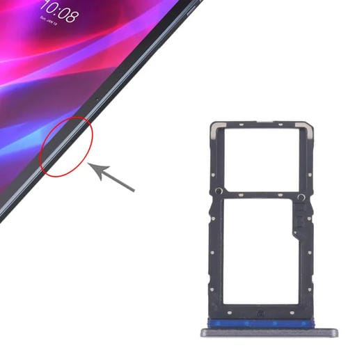 Bandeja Tarjeta SIM y Micro SD Lenovo Tab P11 Pad Plus TB-J607F (Azul)