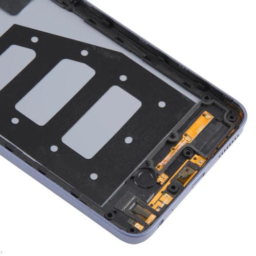 Back Cover of Plastic Battery with Central Frame and Camera Lens Cover for ZTE Blade V70 Max (Purple)