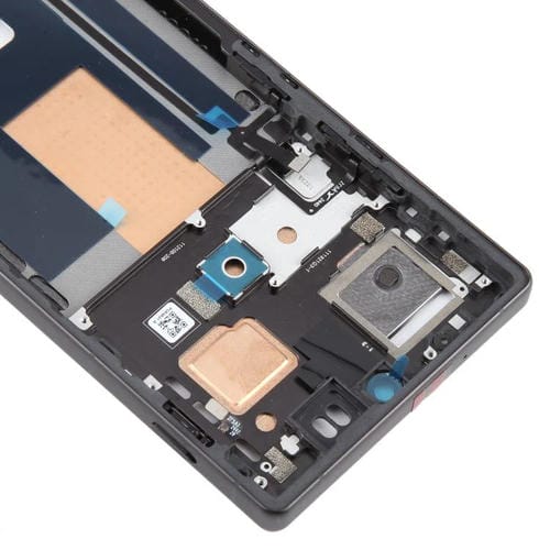 Central Frame and Bezel for ZTE Nubia Z70 Ultra NX733J NX736J (Black)