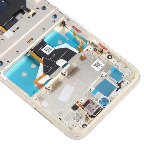 Pantalla Completa Original con Marco para Motorola Razr 50 (Naranja)