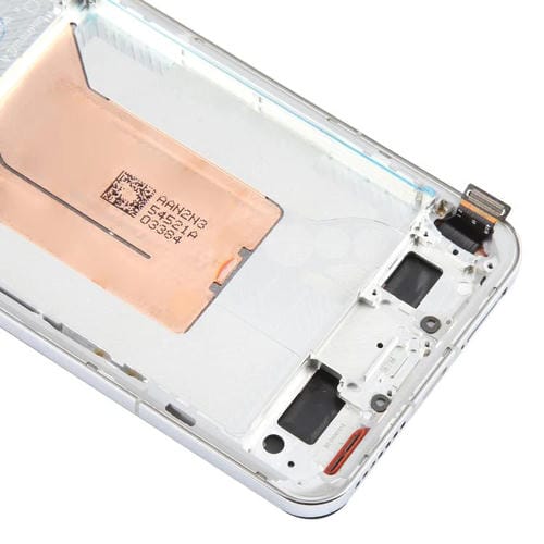 Vollbild-AMOLED-Originalbildschirm für Xiaomi 14 Pro mit Rahmen (Silber)