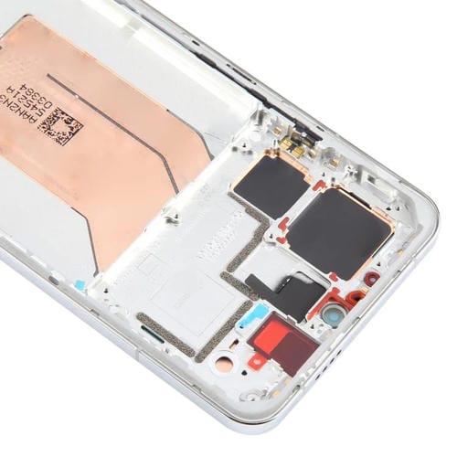 Vollbild-AMOLED-Originalbildschirm für Xiaomi 14 Pro mit Rahmen (Silber)