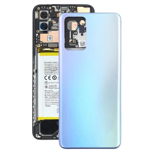 Tampa Traseira com Moldura Central Oppo Reno7 5G CPH2371 (Azul)