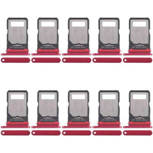 Plateau Carte SIM Motorola Edge 40 XT2303-2 (10 Unités) (Rouge)