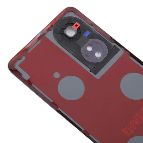 Coque arrière Oppo A58 4G CPH2529 avec couvercle de lentille d'appareil photo (vert)