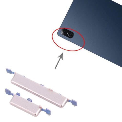 Pulsante di accensione e controllo del volume per Honor V7 Pro BRT-W09 (Dorado)