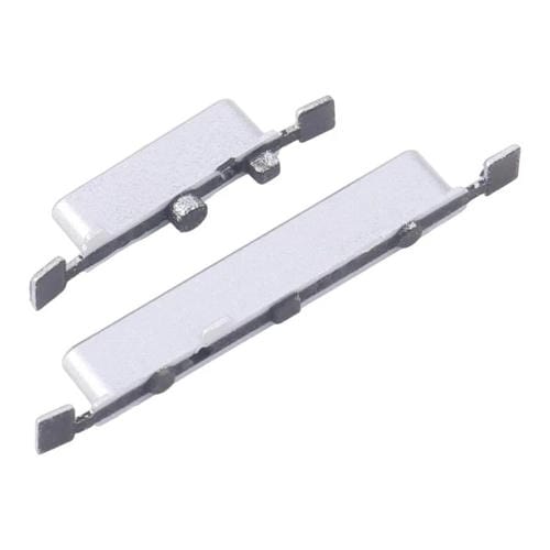 Pulsante di accensione e controllo del volume per Honor V7 Pro BRT-W09 (Argento)