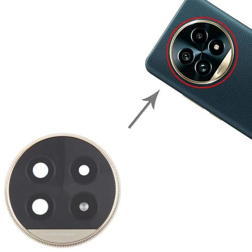 Rear Camera Lens Cover Realme 13 Pro (Black)