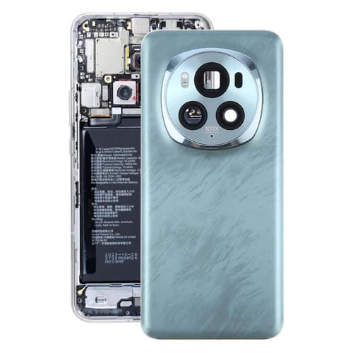 Carcasa trasera con tapa para lente de cámara para Honor Magic6 Pro (verde)