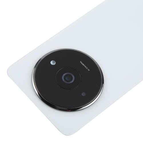 Carcasa trasera OEM con tapa para lente de cámara para Xiaomi Redmi A3x 4G (blanca)