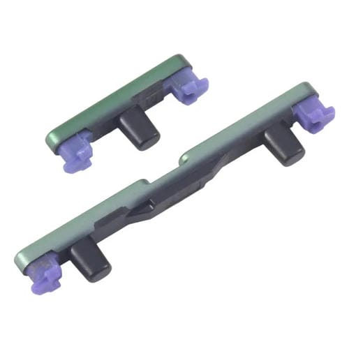 Para Motorola Edge 60 10 pares de botones de encendido y control de volumen (verde)