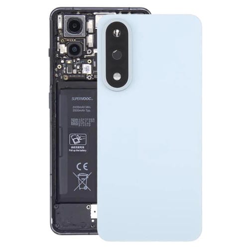 Carcasa trasera con tapa para lente de cámara para OnePlus Ace 5 Ultra (azul)