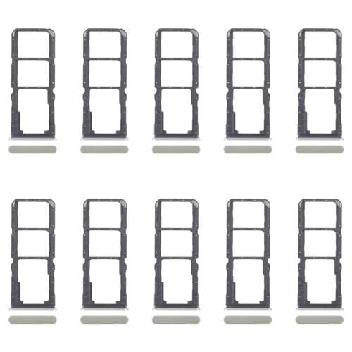Para Realme Note 60x 4G RMX3938, 10 bandejas para tarjeta SIM + bandeja para tarjeta SIM + bandeja para tarjeta Micro SD (verde)