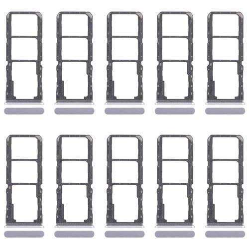 Bandeja para tarjeta SIM original Realme 11x 5G RMX3785 (10 unidades) + bandeja para tarjeta SIM + bandeja para tarjeta Micro SD (azul)
