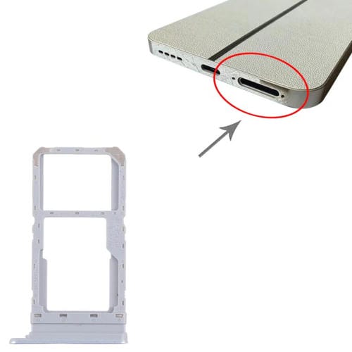 Bandeja para tarjeta SIM original Realme 12 5G RMX3999 (10 unidades) + bandeja para tarjeta SIM/tarjeta Micro SD (azul)