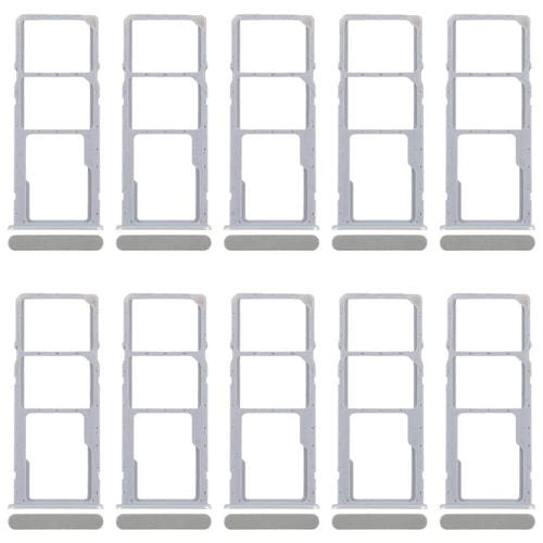 Para Realme C63 5G RMX3950, 10 bandejas SIM originales + bandeja para tarjeta SIM + bandeja para tarjeta Micro SD (verde)