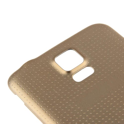 Tampa da bateria Samsung Galaxy S5/G900 à prova d'água (Ouro) Material Plástico
