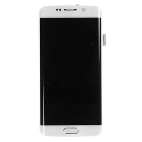Pantalla Completa Samsung Galaxy S6 Edge Modelos G925, G925F, G925FQ, G925I, G925A, G925T, G925S, G925K, G925L, G9250 (Blanco)