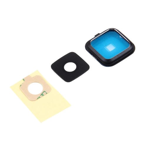 Capot d'objectif d'appareil photo Samsung Galaxy Note Edge/N915 (10 pièces) (Noir)