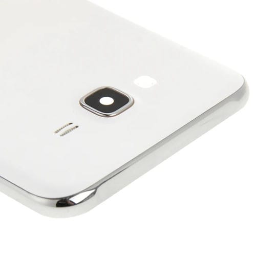 Full Cover Samsung Galaxy J7 Bezel and Battery Back Cover (White)