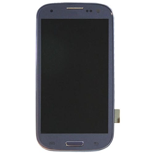 Schermo LCD + Pannello Touch con Cornice Samsung Galaxy S3 LTE i9305 (Blu)
