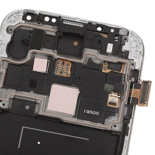 Schermo LCD con cornice Samsung Galaxy S4 i9505 (Bianco)